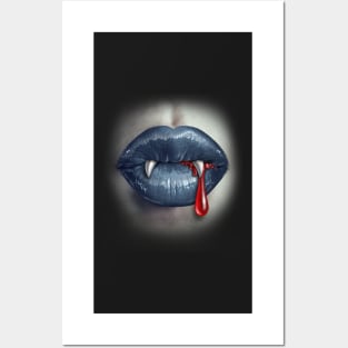 Vampire Lips Posters and Art